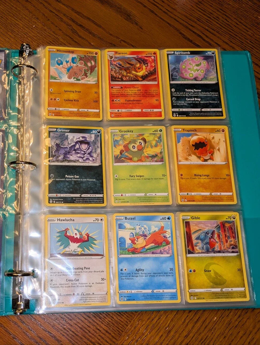 Pokemon book containing
